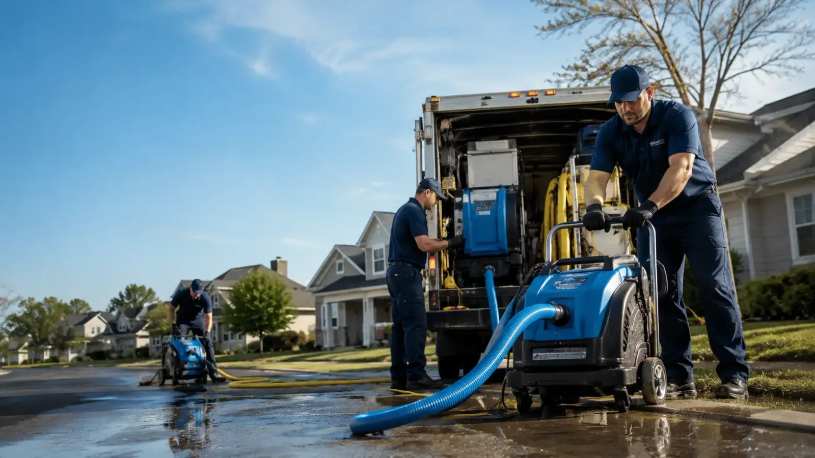 Flood Damage Cleanup in Tuskegee Institute, AL